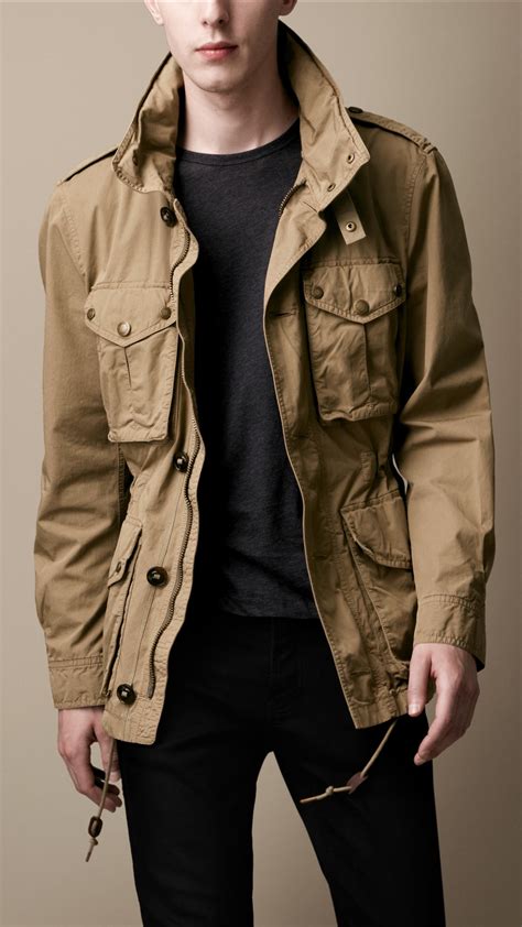 burberry brit jacket men's|Burberry Brit denim jacket.